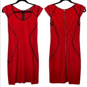 EXPRESS Red Sheath Dress Sz. 6